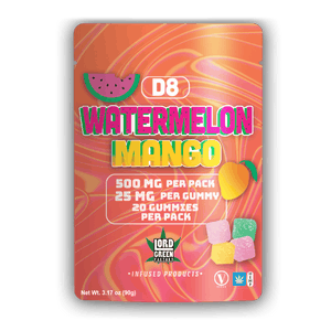 Watermelon Mango Gummies Delta-8 THC Edibles